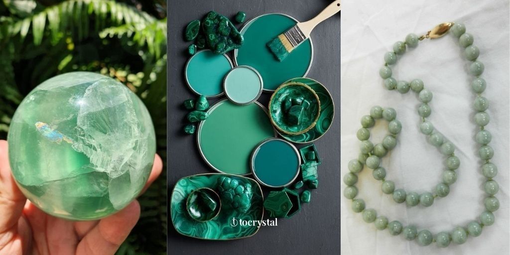 Jade crystal products