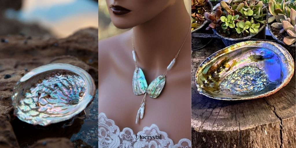 abalone healing crystal