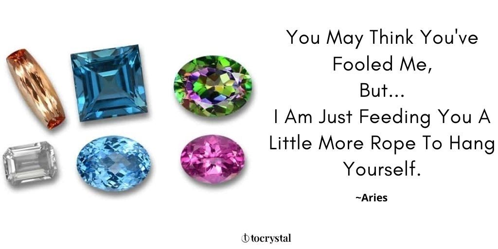 Aries birthstone is Topaz