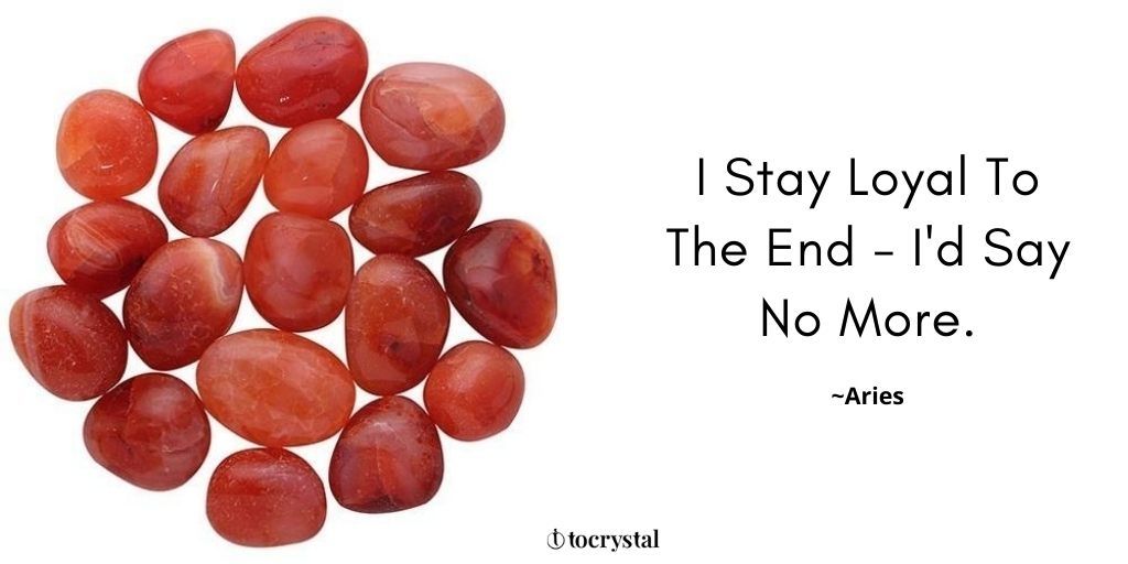 Carnelian healing crystal